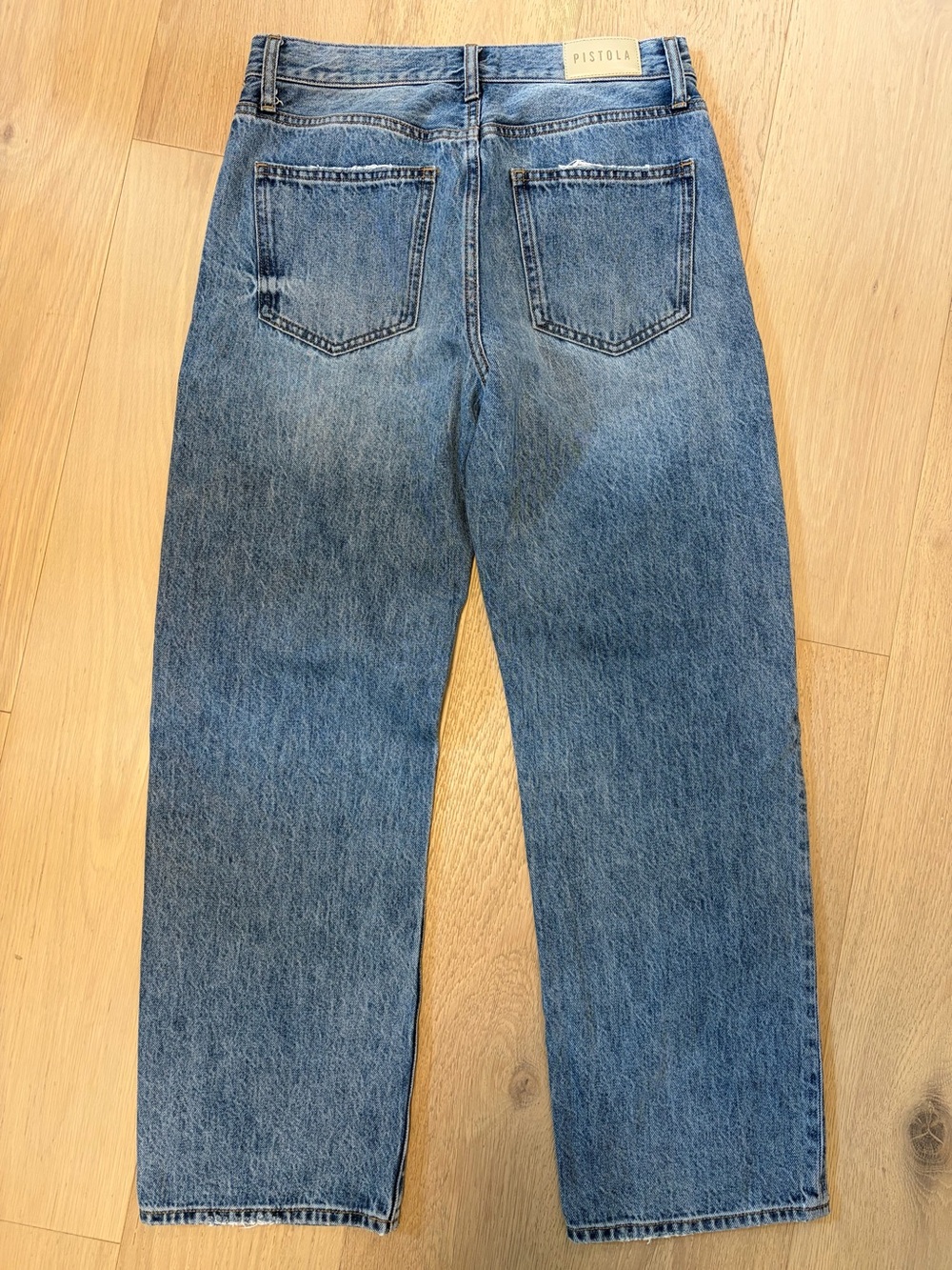 Pistola LEXI MID RISE BOWED STRAIGHT JEAN - METROPOLIS 26 - Picture 8 of 9